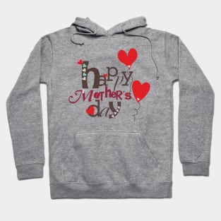 Ballons Love Heart Mother Day Hoodie